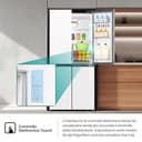 Hisense RQ5P470SETE, Frigorifero Americano Quattro Porte, Classe E, Finitura bianca in vetro, Total No Frost, WiFi, Metal cooling, Zona convertibile, Dispenser Acqua, Motore Inverter - 10