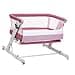 Chicco Next2Me Pop Up Baby Cot for Newborns, Co-Sleep Cot, Compact Closure, Portable Anywhere, Folding Latches, Height Adjustable, Includes Mattress and Travel Bag, Pink - 1