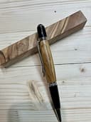 Penna artigianale fatta a mano in legno di Ulivo - sierra - - 3