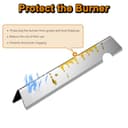 66795 Flavorizer Bars Genesis II E-310 Grill Parti di ricambio per Weber Genesis 2 Grill Parts II E-335 II SE-310 II E-315 II S-335 Genesis E-325S SX-335 SX-325S EX-335 EPX-335 GS4 66032 Barrette - 7