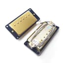 ProBucker Alnico - Juego de 2 pastillas Humbucker para pastillas Gibson Les Paul, pastillas de cuello y puente con terminales de conexión rápida de 2 conductores, arnés de cableado 2V2T, actualización - 6