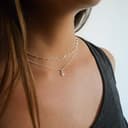 Annika Bella Collana Stella, piccolo ciondolo a forma di stella polare in zirconi cubici, catena in argento Sterling 925, collane celestiali, gioielli da donna, regalo per lei (1 pezzo) - 6