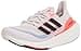 adidas Mens Ultraboost 23 Shoes, White/Black/Solar Red, 11 - 1