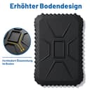 Ninja Heißluftfritteuse Silikonform für DZ400EU AF400EU AF451EU 9.5L, Airfryer Zubehör für Ninja Foodi Max Dual Zone, Air Fryer Silikon Einsatz Wiederverwendba, Silikon Einlagen für Airfryer (2 Stück) - 6