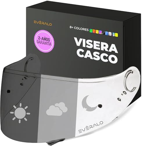 Everalo Visera compatible con Shoei Gt Air - Gt Air 2 - Neotec - Opticson - Cns 1 (Fotocromatica)