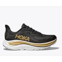 Hoka Damen Clifton 10, Schwarz/Gold, 6.5 - 6