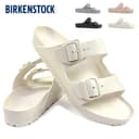 BIRKENSTOCK ARIZONA EVA eggshell 1027384 bianco ciabatte donna fibbie gomma 35 - 5