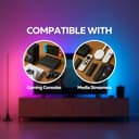 Calex Smart HDMI Sync Box, inclusa striscia LED TV da 2,45 m, per TV da 55-65", retroilluminazione sincronizzata per gaming e film - 4