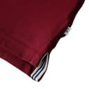 Calvin Klein Mens Long Sleeve Stretch Campus Polo Shirt - Burgundy - XXL - 5