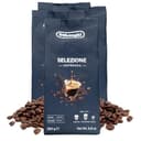 DeLonghi Café en Grano Natural 1kg Selezione Espresso para Moler y para Cafetera Superautomática - Café de Tueste Medio Intenso 70% Arábica y 30% Robusta - Intensidad 4/6, Aroma 5/6 y Sabor Dulce - 2