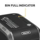 Fellowes Powershred 99Ci Cross shredding Negro, Gris - Triturador de papel (Cross shredding, 23 cm, 3.9 x 38, 25 min, 17 hojas, Negro, Gris) - 5