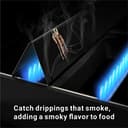 onlyfire Porcelana Esmaltada Flavorizer Barras para La Parrilla de Gas Weber Spirit I&II Serie 300 (Panel de Control Frontal)-7636 - 6