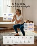 RENPHO Bascula de Baño Digital, Bascula Grasa Corporal y Muscular con App, Bascula Inteligente para Fitness, 13 Monitores de Composición Corporal Peso IMC Muscular, Elis 1 - 4