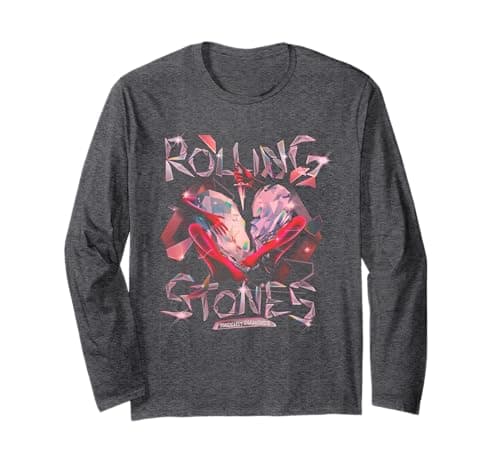 Ufficiale The Rolling Stones Exclusive Hackney Diamonds Maglia a Manica