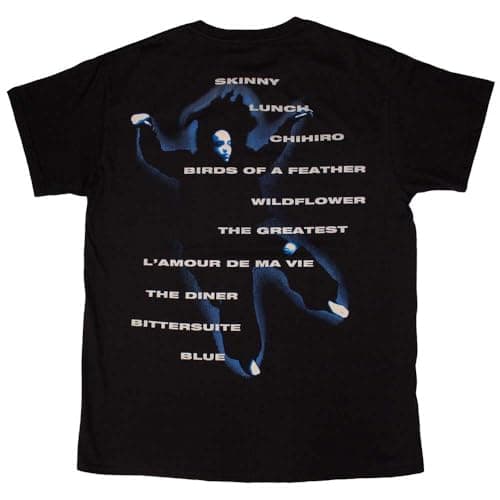 Billie Eilish Hit Me Hard and Soft Tracklist - Camiseta para hombre, color negro, Negro, Large