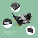 Maxi-Cosi FamilyFix 360 i-Size, Base ISOFIX Giratoria 360, Sistema de Silla Coche Giratorio, de 0 a 4 años (40-105 cm), giro FlexiSpin con una mano, control de giro TravelSafe, Click & Go, negra - 6