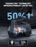 AstroAI Auto Luftpumpe Elektrisch Luftkompressor Digital Tragbar Air Compressor, LCD Bildschirm 12V DC Verpackung für Auto, Fahrrad, Motorrad, Ball usw - 4