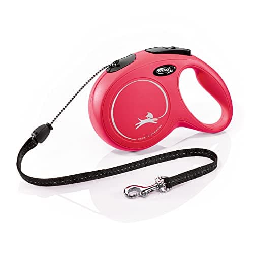 Croci C5055147 Guinzaglio Flexi New Classic Cord, Rosso