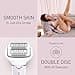 Panasonic ES-EY30-V511 Wet and Dry Epilator, Double Disc with 60 Tweezers, Flexible 90° Pivoting Head, 3 Speed Settings & LED Light, Up to 30 Minutes Operation Time, Cordless, Hair Remover - 2