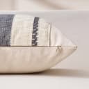 Aisybaklyn Boho Funda Cojin Gris 30x50 cm Moderno Raya Cojín Sofa Algodón Lino Raya Textura Tejida Fundas Cojines 2 Piezas para Bohemia Campo Decoracion Sala de Estar Sofás Dormitorio - 7