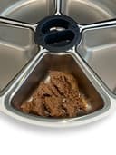 Cat Mate Alimentatore automatico per animali domestici a cinque pasti con inserti in acciaio inox e impacchi di ghiaccio (C500) - 6