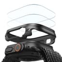 ESR Custodia con protezione per lo schermo per Apple Watch Ultra 3/2/1 49mm (2025/2024/2023/2022), Protezione militare, Lega di alluminio con 2 protezioni in vetro Armorite, Rimani originale, Nero - 1