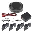 Sistema radar di retromarcia auto inverso Qualità Premium 4 Sensori di parcheggio Sistema radar di retromarcia auto inverso (bianco) - 7