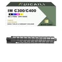 RUICAILI IM C300 C400 - Cartuccia toner di ricambio compatibile per Ricoh Work con stampante IM C300 C400 (1, nero) - 1