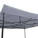 All Seasons Gazebos 3x3m Heavy Duty Fully Waterproof Pop up Gazebo With Accessory Pack - Metallic Grey - 5