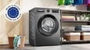 Bosch WGG244ZR10, Serie 6, Frontlader Waschmaschine, 9 kg, 1400 UpM, entfernt 16 Fleckenarten, SpeedPerfect, Maximale Energie- und Wasserersparnis, Nachlegefunktion, besonders hygienisch, AquaStop - 2