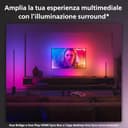 Philips Hue White and Color Ambiance Gradient Signe, Lampada da Tavolo LED con Luci Smart, Lampada da Tavolo Design con Bluetooh, Nera - 6