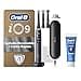 Oral-B Spazzolino Elettrico Ricaricabile iO 9 Nero, 1 Spazzolino Elettrico, 3 Testine Di Ricambio, Custodia Da Viaggio con caricatore + Dentifricio Oral-B Pro Expert, Pulizia Denti Efficace - 1