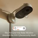 Owlet Dream Duo (3rd Gen) – Medically-Certified Smart Baby Monitor with Sock & HD Video Cam, Tracks Pulse Rate, Oxygen & Sleep, 2K HD Video, Cry & Motion Alerts, Temp Monitoring | Bedtime Blue - 5