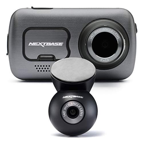 Nextbase 622GW Dash Cam Front and Rear Camera- Full 4K/30fps UHD Recording in Car Camera- WiFi Bluetooth GPS- Slow Motion 120fps- What3Words- Polarising Filter Built-in / 360 Dual Viewing