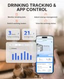 PETKIT Wireless Cat Water Fountain, EVERSWEET MAX 2, Heat-Resistant Material for Hot Water Cleaning and Dishwasher-safe, Battery Operated Cat Fountain with Motion Sensor & App Control, Ultra Quiet, 3L - 3