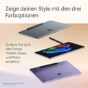 Microsoft Surface Pro | Copilot+ PC | 12” LCD Touchscreen | Snapdragon® X Plus | 16GB RAM | 512GB Speicher | Neuestes Modell | Platin - 5