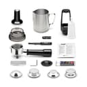 Sage - The Barista Express - Macchina Caffè Espresso con Cono Integrato, Pre-infusione a Bassa Pressione e Lancia Vapore Manuale per il Latte - Acciaio Inox Spazzolato, Lattiera - 7