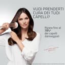 Rowenta Hair Therapist, Spazzola per la cura dei Capelli, Ripara e Rinforza i Capelli Danneggiati, Rende i Capelli Sani e Luminosi, Risultati Immediati, Spazzola a Vapore, Bianco, CF9920 - 3