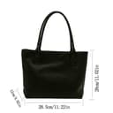Fryloo Nuova Borsa a Mano di Lusso per Donna, Borsa a Spalla con Grande capacità, Borsa a Mano con Motivo di Coccodrillo, Borsa per Andare a Lavoro Quotidiano di Moda Borsa-Beige - 2