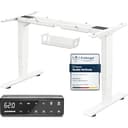 MAIDeSITe Scrivania Regolabile in Altezza con 2 Potenti Motori, 3 Livelli Telaio della Scrivania Elettrica Regolabile in Altezza e 4 Memorie e Funzione di Protezione Anti-collisione -T2 Pro Plus - 1