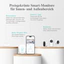 Sense-U Smart Babyphone, Bewegungsmonitor, verbindet Sich direkt mit Ihrem Smartphone und verfolgt die Bauchbewegung, Schlafposition und Gefühlstemperatur Ihres Babys - 9