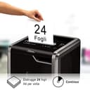 Fellowes 4622003 Distruggidocumenti 225Ci, a Frammento, Nero - 3