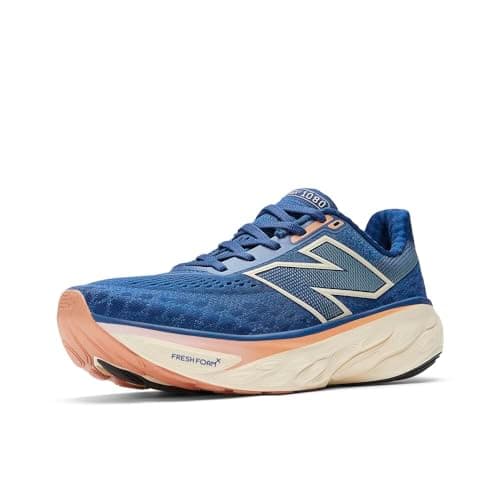 New Balance Women's Fresh Foam X 1080 V14 Running Shoe, Inkwell/Calcium/Copper, 9.5