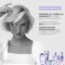 Kérastase Blond Absolu, Champú Ultravioleta Neutralizante, Para Pelo Teñido y Decolorado, Con Ácido Hialurónico, Bain Ultra-Violet, 250 ml - 4