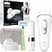 Braun IPL Silk Expert Pro 3 Women's Hair Removal Device, 2 Attachments, Visible Hair Removal, Designed in Germany, Facial Hair Remover, Alternative to Laser Hair Removal, PL3139, White/Silver - 1