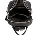 David Jones - Borsa Zainetto Piccolo Donna - Zaino Ragazza Nylon Impermeabile PU Pelle Morbida - Daypack Backpack Casual Elegante - Rucksack Borsetta Moda Carina Fashion Quotidiana - Nero - 5