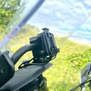 Supporto per navigatore moto per Garmin Zumo XT, XT2, modello AMPS (12 mm) - 2