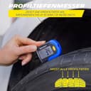 MICHELIN Reifendruck Prüfer Digitaler Luftdruckprüfer Reifen Manometer mit Profiltiefenmesser Reifenprofilmesser |LCD Display| Für Auto, Fahrrad, Motorrad, Wohnwagen und Anhänger - 4