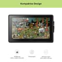 Wacom Cintiq 22 Kreativ-Stift-Display Tablet (mit Standfuß, zum Illustrieren & Zeichnen direkt auf dem Bildschirm, mit Full-HD-Display (1.920 x 1.080), Wacom Pro Pen 2, geeignet für Windows & Mac) - 3