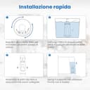 Molifal Filtro d'acqua per macchina da caffè Sage® SES008WHT0NEU1, BES008, compatibile con Barista SES810/SES875/SES880/SES920/SES980/SES990/SES450/SES500 - 7